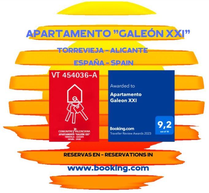 Apartamento Galeon XXI Torrevieja Eksteriør bilde